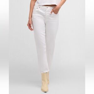 AGOLDE Riley High-Rise Straight Cropped Jeans